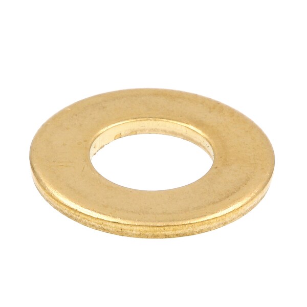 Prime-Line Flat Washers, SAE, 5/16 in. X 3/4 in. OD, Solid Brass (50 Pack) 9079932 - main